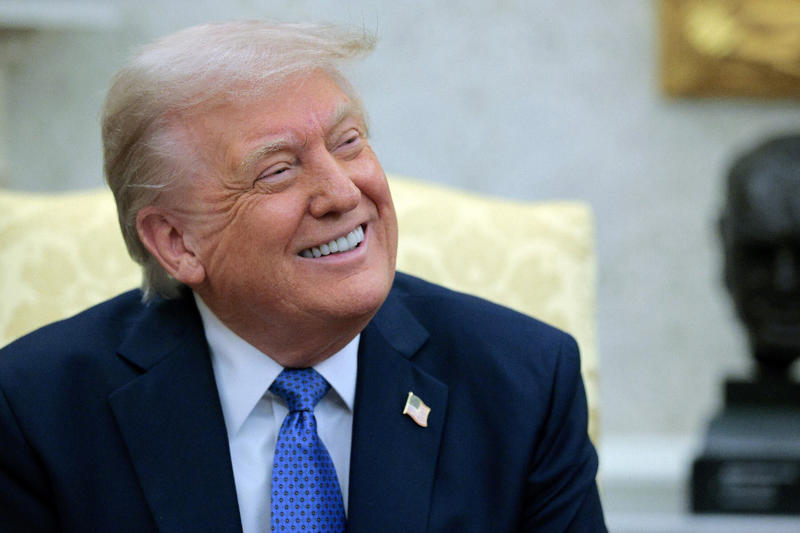 April 28 - Trump suggests Canadians should vote for him in election May 22 - Pentagon accepts Boeing jet from Qatar for Trump, May 22 - "Big, beautiful bill" passed by House, May 21 - Announces “Golden Dome” missile defence project, May 20 - Has "excellent" call with Putin on Ukraine war, May 19 - Reacts to Biden's cancer diagnosis, May 16 - New tariff rates on the way, May 15 - Trump says US is close to nuclear deal with Iran, May 14 - Brokers B deal between Qatar Airways and Boeing, May 13 - Expedites refugee applications for white South Africans, May 13 - Donald Trump seeks 1 trillion in investments in Saudi Arabia, May 12 - Preparing to make Qatari luxury plane new Air Force One, May 12 - Trump promises historic drug price cuts, May 9 - Names Jeanine Pirro interim US attorney for DC, May 8 - Will decide on “Persian Gulf” name during Middle East visit, May 7 - Supreme Court allows ban on trans people in the military, May 6 - Hosts .5 million-per-plate dinner in Virginia, May 6 - Trump Administration Offers ,000 to Undocumented Immigrants for Voluntary Departure, May 6 - Trump and Carney meet at the White House, May 6 - Lawsuits against the Trump administration for mass layoffs at HHS, May 5 - Trump plans to reopen Alcatraz, May 5 - Trump uncertain about constitutional right to "due process", May 4 - Trump Denies Seeking Unconstitutional Third Term Despite "Trump 2028" Merchandise, Trump Stirs Controversy with AI-Generated Pope Image During Vatican Mourning Period, May 2 - Plans to revoke Harvard’s tax-exempt status, May 1 - Reassigns national security adviser Mike Waltz, April 30 - Blames Biden for shrinking US economy, April 29 - Lowest 100-day approval rating in 80 years, April 28 - Trump suggests Canadians should vote for him in election, April 25 – Trump signs executive order to step up global deep-sea mining, April 23 – Trump softens stance on China and Powell, April 22 - Trump refuses to grant migrants a trial, April 21 - Stands behind Hegseth as defense secretary, April 19 – Trump’s approval rating on economy drops to all-time low, April 17 - Criticizes Federal Reserve Chair, April 16 - Plans to overhaul the Endangered Species Act, April 15 - Trump suggests deporting US criminals to El Salvador, April 14 - Called “fully fit” by White House physician, April 9 - Pauses tariffs on everyone but China for 90 days, April 9 - Urges Americans to “BE COOL!”, April 8 - Prepared to add new tariffs on China, April 7 - Wins ruling on rapid deportations, April 7 - Hosts World Series champion Dodgers at White House, April 2 - Announces widespread reciprocal tariffs, April 1 - Administration sued by state AGs over health funding cuts, March 27 - Trump pulls Stefanik's nomination for U.N. ambassador, March 26 - Imposing tariffs on all automobiles made outside the US, March 25 - Calls group chat security leak a “glitch”, March 24 - Dismisses existing portrait of himself, praises unseen Russian picture, March 20 - Signs order to dismantle Department of Education, March 15 - Signs bill to fund government through September, March 11 - Supports Elon Musk and Tesla, March 11 - Escalates trade war with Canada, March 9 - Won’t rule out recession, March 7 - Holds crypto summit, Bitcoin price tumbles, March 4 - Gives speech to Congress, March 4 - Officially puts tariffs into effect, March 3 - Freezes military aid to Ukraine, March 2 - Announces crypto reserve, February 28 - Has tense meeting with Zelenskyy at White House, February 26 - Posts AI-generated video on Gaza transformation, February 24 - Says tariffs on Canada and Mexico will go forward, February 21 - Fires senior military leadership, February 15 - Channels Napoleon, February 12 - Speaks with Putin about ending war in Ukraine, February 10 - Imposes 25 per cent tariffs on steel and aluminum imports, February 7 - Meets with Japanese prime minister, February 5 - Bans transgender women from female sports, February 4 - States that the US will “take over” Gaza Strip, February 3 - Delays tariffs targeting Canada and Mexico, January 23 - Lays out economic vision to WEF, January 20 - Suspends sale of TikTok for 75 days, January 20 - Pardons 1,500 people involved in Jan. 6 Capitol riots, January 20 - Plans 25% tariffs for Canada and Mexico on Feb. 1, January 20 - Marco Rubio confirmed as secretary of state, January 20 - Signs first executive orders, January 20 - Sworn in as 47th president of the United States, January 19 - Pledges to release classified Kennedy and MLK records, January 18 - Launches own cryptocurrency, January 14 - Plans to create “External Revenue Service”, January 10: Planning 100-plus executive orders on day one, January 10: Receives no punishment for felony hush money conviction, January 8: Plans to designate Mexican cartels as terror organizations, January 5: Meets Italian prime minister Giorgia Meloni, December 26 - Told Wayne Gretzky to run for Canadian Prime Minister, December 25 - Tells death row prisoners to “go to hell”, December 23 - Once again looking to buy Greenland, December 22 - Threatens to regain control of Panama Canal, December 22 - Rejects claims that Elon Musk is pulling his strings, December 16 - Will not have NY hush money case dismissed, December 14 - Gets M in ABC defamation case, December 13 - Vows to end daylight saving time, December 11 - Invites Xi Jinping to attend his inauguration, December 9 - Lays out agenda in television interview, December 5 - Selects David Sacks to oversee AI and crypto, December 4 - Names Peter Navarro as top trade advisor, December 3 - Jokes about making Canada the “51st state”, December 2 - Demands release of Israeli hostages in Gaza, December 2 - Plans to travel to Paris, November 21 - Matt Gaetz withdraws from AG consideration, November 20 - Chooses Linda McMahon to be education secretary, November 19 - Picks Dr. Oz to run Medicare and Medicaid, November 16 - Attends UFC 309, November 14 - Plans to use recess appointments, November 13 - Nominates Marco Rubio as secretary of state, November 13 - Nominates Pete Hegseth as secretary of defense, November 13 - Nominates Matt Gaetz as attorney general, November 13 - Nominates Tulsi Gabbard as director of national intelligence, November 12 - Nominates Kristi Noem as his Homeland Security secretary