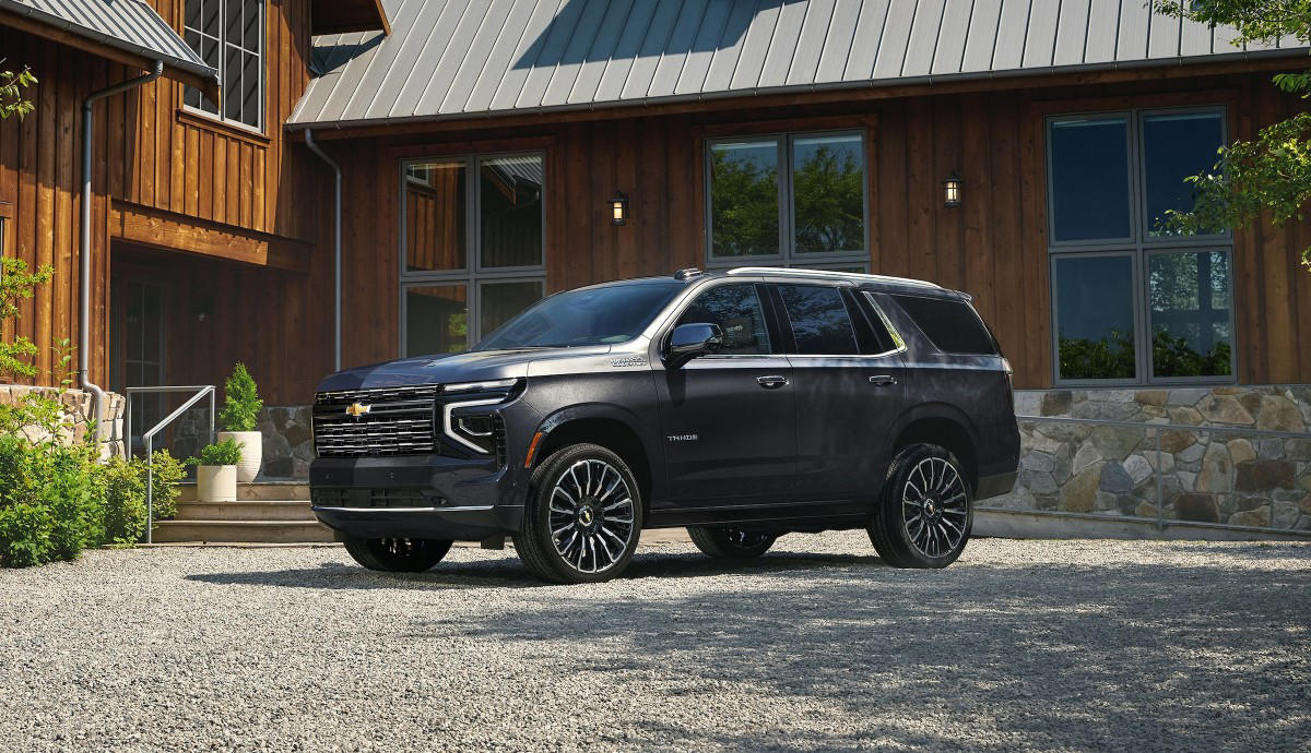 1.    BMW X5 M60i, 2. Porsche Cayenne GTS, 3. BMW X7 M60i, 4. Cadillac Escalade 6.2L V8, 5. Chevrolet Tahoe / GMC Yukon 6.2L V8