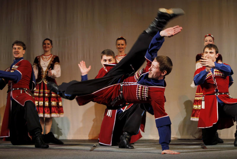 Cossack dancing - Ukraine Cossack dancing - Ukraine, Whirling dervish - Turkey, Waltz - Vienna, Step dancing - Ireland, Dragon dance - China, Kabuki - Japan, Bharatanatyam - India, Capoeira - Brazil, Morris dancing - England, Kathak - India, Court dance - Korea, Maypole dance - Sweden, Indlamu - South Africa, Jarabe Tapatio - Mexico, Schuhplattler - Germany