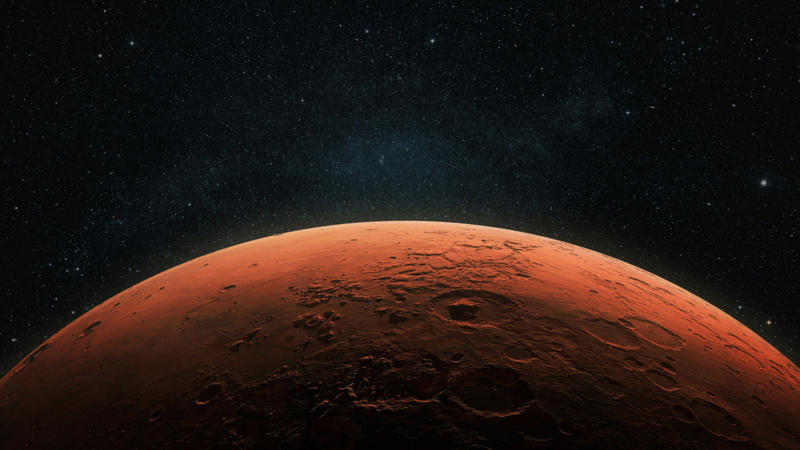 Large variations Studying Mars, The Red Planet, Presence of rusted iron, The question at hand, Rust on Earth, Transported by winds, No water detected, Ferrihydrite, Age-old question, Data from various devices, Interpreting the results, Scope of the study, Going back further, Period of volcanic activity, In the Martian rock