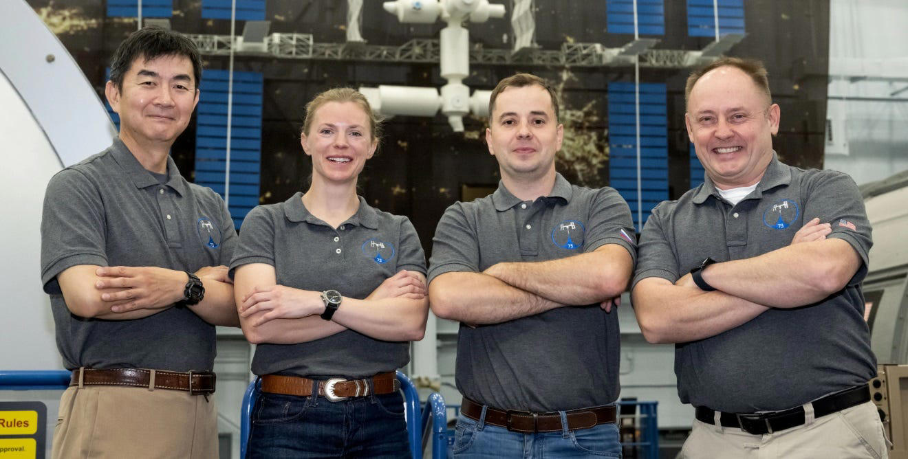 Tuesday, June 10: SpaceX-Axiom Space Ax-4, Tuesday, June 10: SpaceX Starlink 12-24, Friday, June 13: ULA Project Kuiper 2, No earlier than late July: NASA's SpaceX Crew-11, TBA: United Launch Alliance USSF-106, TBA: Blue Origin NASA ESCAPADE, Fall: Sierra Space Dream Chaser