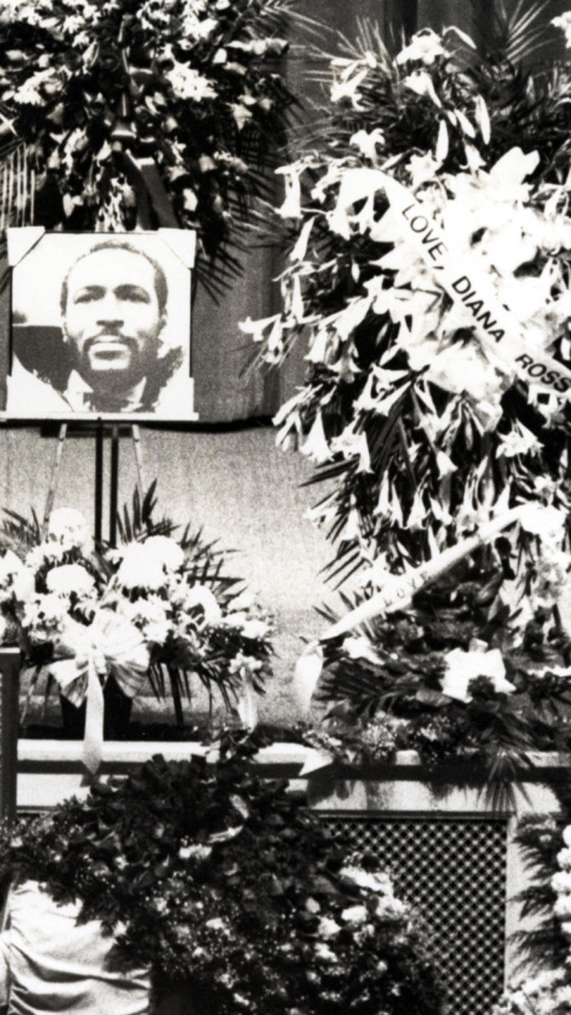 Marvin Gaye (1939–1984) Marvin Gaye (1939–1984), Elvis Presley (1935–1977), Ayrton Senna (1960 –1994), Michael Jackson (1958–2009), Aretha Franklin (1942–2018), Pope John Paul II (1920–2005), Louis Armstrong (1901–1971), James Brown (1933–2006), Jimi Hendrix (1942–1970), Jean Harlow (1911–1937), Babe Ruth (1895–1948), John Lennon (1940–1980), Thomas Hardy (1840–1928)