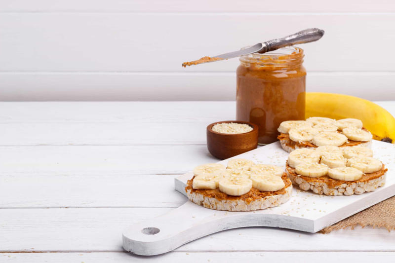 Whole-wheat crackers, Peanut butter, Nut butters, Canned fish and poultry, Trail mixes, Whole grains, Granola bars and power bars, Pureed foods, Whole-grain pasta, Dried beans, Dried vegetables, Non-dairy milk