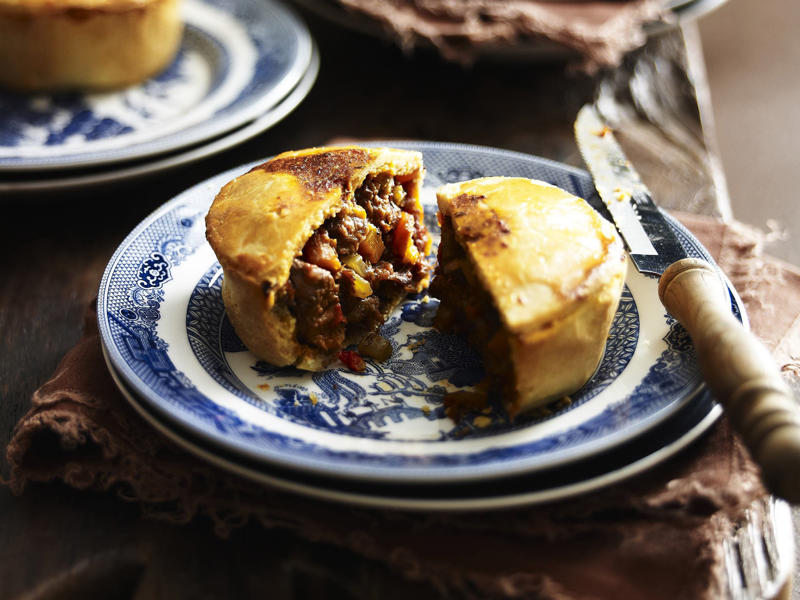 The best cuts for slow cooked beef recipes, Slow cooking tips, 41 slow cooked beef recipes, Beef and mushroom pies , Traditional beef casserole , Beef curry pie , Slow cooker beef ragu , Slow-cooker massaman beef curry , Pulled beef ragu with spaghetti , Braised beef cheeks in red wine , Slow-cooker beer and thyme beef cheeks , Beef shiraz pies , Beef pörkölt stew with tarhonya , Osso buco with gremolata , Braised beef cheeks with minted carrot puree , Provencal beef stew , Coffee and cardamon brisket , Chilli con carne with corn dumplings , Hearty beef and barley casserole , Miso beef short rib & pumpkin hotpot , Braised beef brisket , Beef in red wine , Slow-cooked Mexican beef chilli mole , Slow-cooked italian beef casserole , Slow-cooked beef and mushroom casserole , More brilliant beef recipes, Salads to serve with these beef recipes