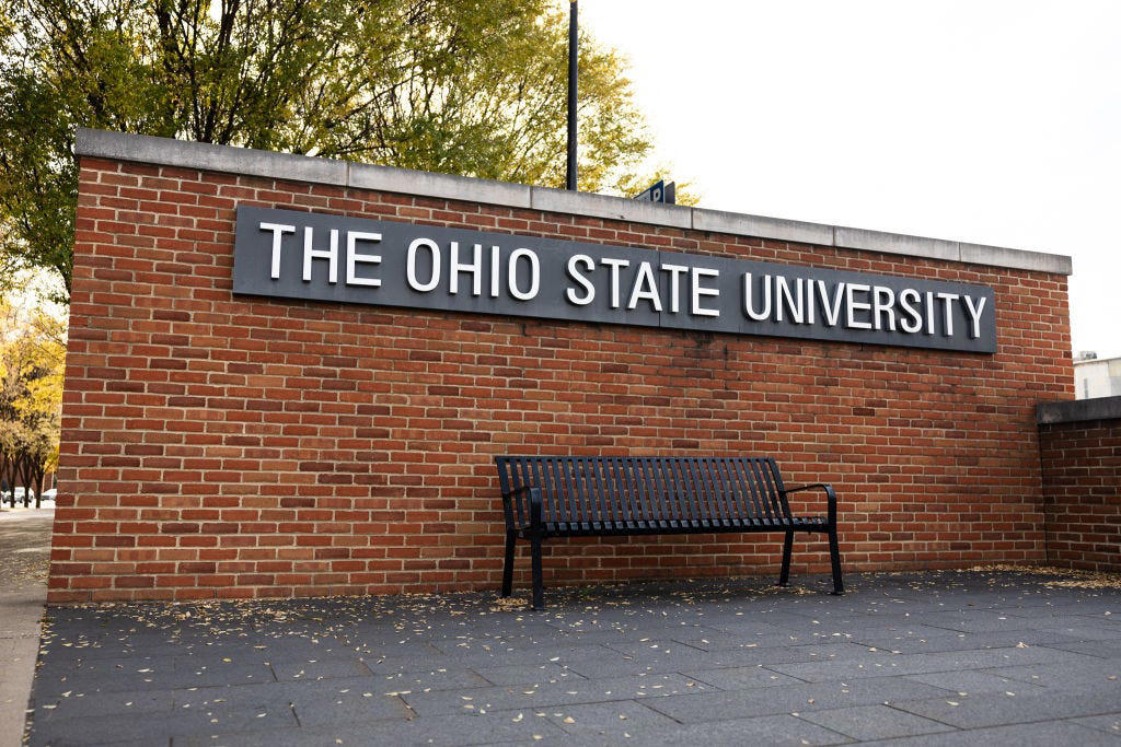 18. University of Nebraska, 17. University of Oregon, 16. University of Iowa, 15. Indiana University, 13. The Pennsylvania State University, 13. Michigan State University, 12. University of Minnesota, 10. University of Washington, 10. Purdue University, 9. University of Maryland, 7. Rutgers University, 7. The Ohio State University , 6. University of Wisconsin, 5. University of Illinois, 4. University of Southern California, 3. University of Michigan, 2. University of California, Los Angeles, 1. Northwestern University