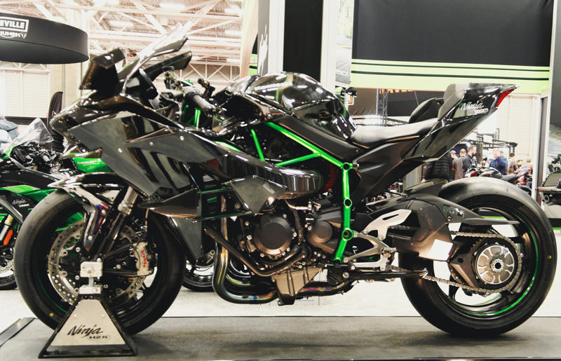 Daimler Reitwagen, Royal Enfield Bullet, Indian Scout, BSA Gold Star, Indian Chief, Harley-Davidson Sportster, Norton Commando, Harley-Davidson XR750, MV Agusta 750S, Ducati 750SS, Honda Gold Wing, Yamaha VMAX, Kawasaki Ninja H2R