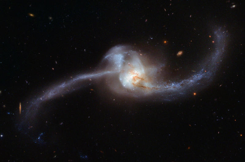 Twisted cosmic knot A cosmic painting, Saturn's summer sunlight, A two-hour long solar flare, Twisted cosmic knot, An oldie but a goodie, ET goes home, The Great Red Spot, The Crab Nebula, A rare close-up of evidence of water on Mars, Meet Janus, Pandora, Enceladus, Rhea, and Mimas, A supermassive black hole, What 17,500 mph looks like, Jupiter's Northern Lights, Life on Mars, Mars is edgy, Stormy surface, Hurricane Irma from above, Superstar, Don't forget about Pluto!, Subtropical storms from space, The farthest individual star ever seen, Weird little things seen on Earth, Dwarf galaxy, Fires as seen from outer space, A cosmic sparkling ring, Views from the ISS, What outer space plasma looks like, You may recognize this from 'The Martian', Us, as seen from Saturn