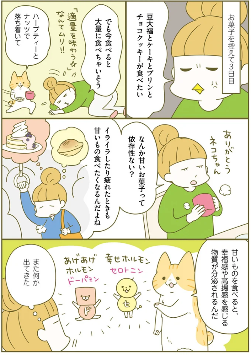 ◆「お菓子買いだめしないの術」, ◆ほんとにゼロにできる？, ◆お菓子は「量より質」にシフト, ◆砂糖は依存性があるよ, ◆果物は食べすぎに注意！, ◆ゼロカロリーや糖類ゼロなら たくさん食べても大丈夫？