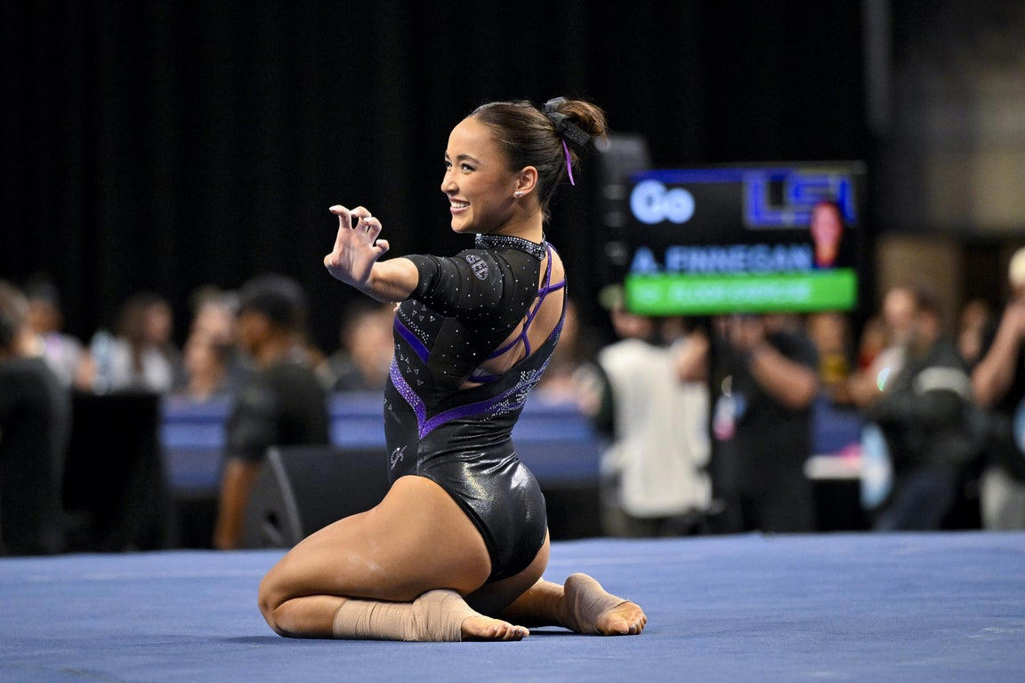 Livvy Dune, LSU's magical gymnastics season, in photos