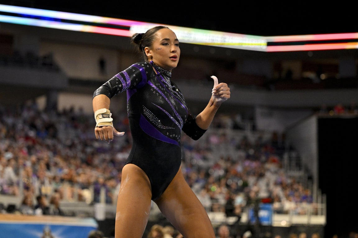 Livvy Dune, LSU's magical gymnastics season, in photos