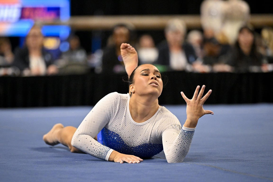 UCLA's epic run women's gymnastics final run, in photos