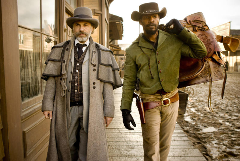 'Django Unchained' (2012) 'Kill Bill Vols. 1 & 2' (2003, 2004), '9 to 5' (1980), 'Carrie' (1976), 'Gone Girl' (2014), 'The Princess Bride' (1987), 'Django Unchained' (2012), 'Ocean’s Eleven' (2001), 'The Crow' (1994), 'John Wick' (2014), 'Once Upon a Time in the West' (1968), 'The Count of Monte Cristo' (2002), 'Unforgiven' (1992), 'The Sting' (1973), 'The Limey' (1999)