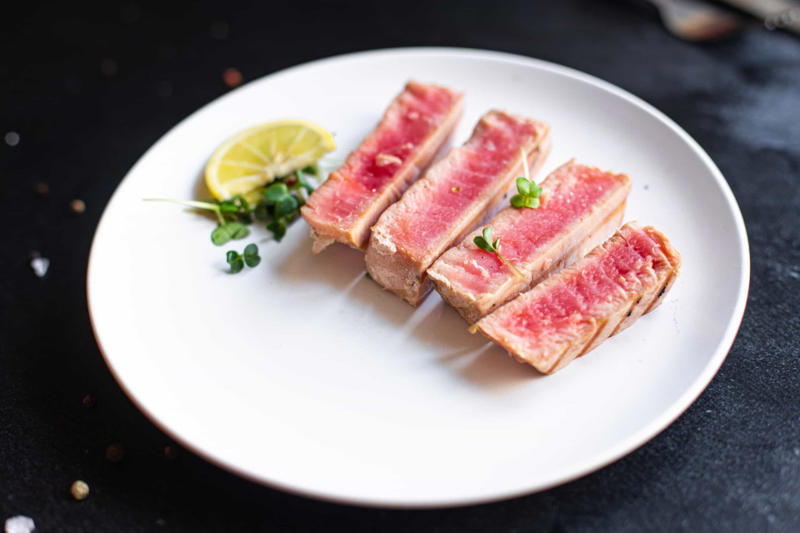 Popular food, Tuna species, Albacore tuna, Bigeye tuna, Atlantic bluefin tuna, Almadraba technique, Tuna in spring water, Health benefits, How much tuna is good for you?, Mercury exposure, Limiting mercury consumption, Best choices for children, Market leaders, Aquaculture, Farming vulnerable species, Conservation efforts