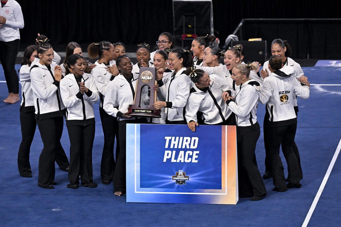 Fantastic photos of Jordan Bowers and Oklahoma's NCAA gymnastics championship victory