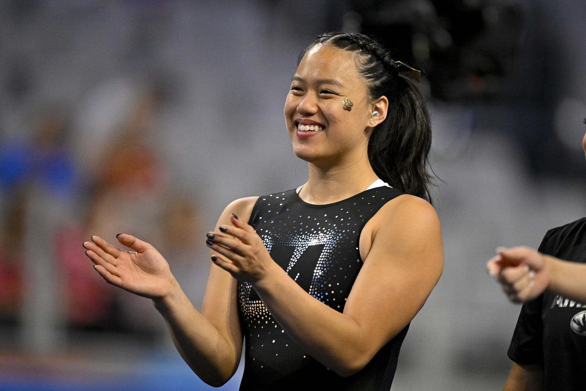 Fantastic photos of Jordan Bowers and Oklahoma's NCAA gymnastics championship victory