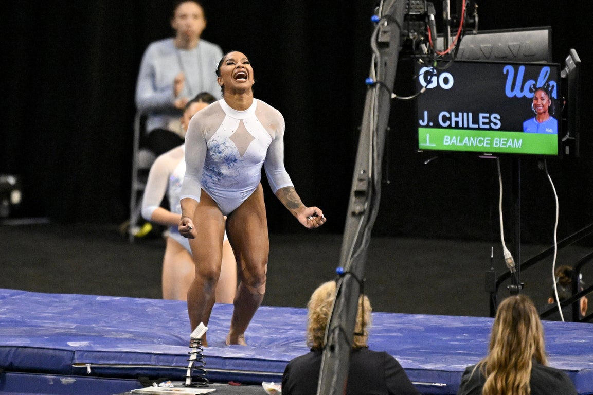 Fantastic photos of Jordan Bowers and Oklahoma's NCAA gymnastics championship victory