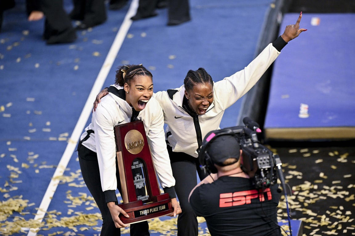 Fantastic photos of Jordan Bowers and Oklahoma's NCAA gymnastics championship victory
