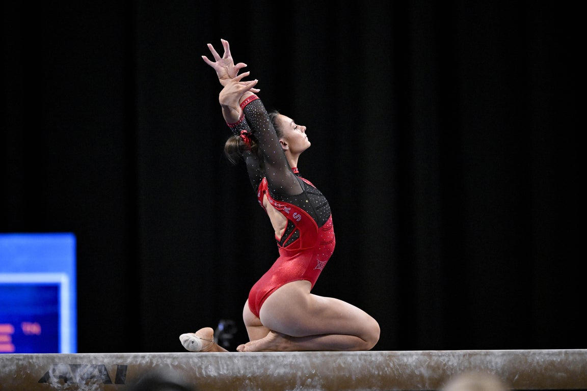 Fantastic photos of Jordan Bowers and Oklahoma's NCAA gymnastics championship victory