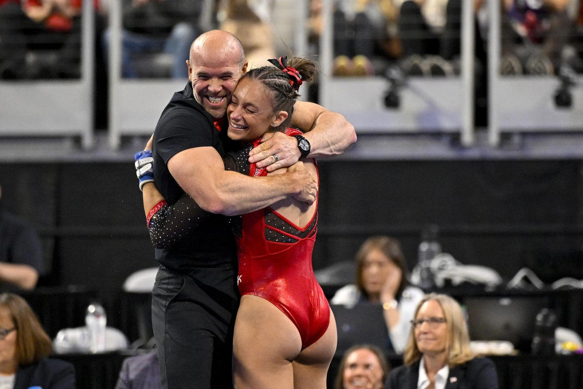 Fantastic photos of Jordan Bowers and Oklahoma's NCAA gymnastics championship victory