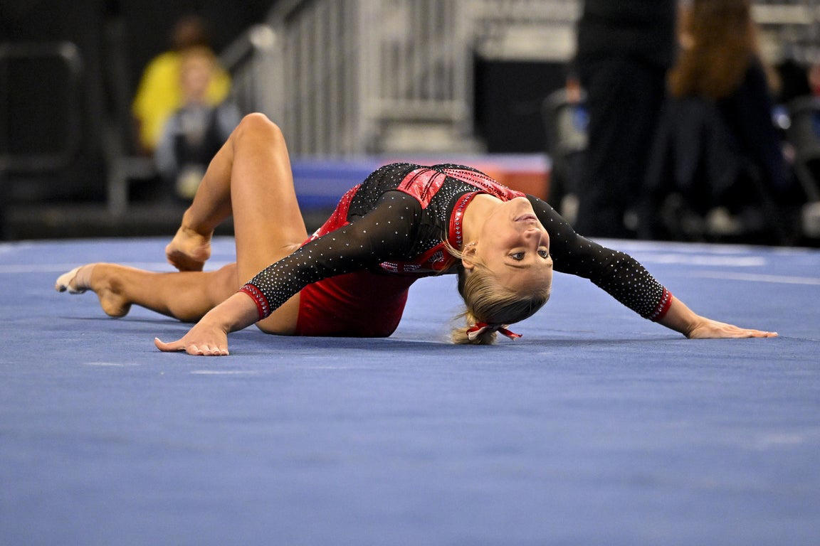 Fantastic photos of Jordan Bowers and Oklahoma's NCAA gymnastics championship victory