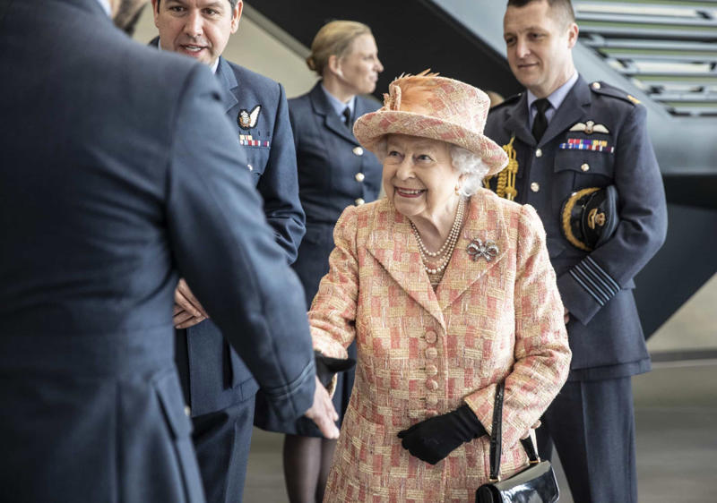 RAF Marham Young mother, Coronation, Impressing the kiwis, Dog's life, Birthday, International, Garden party, Easter service, Trooping the Colour, RAF Marham