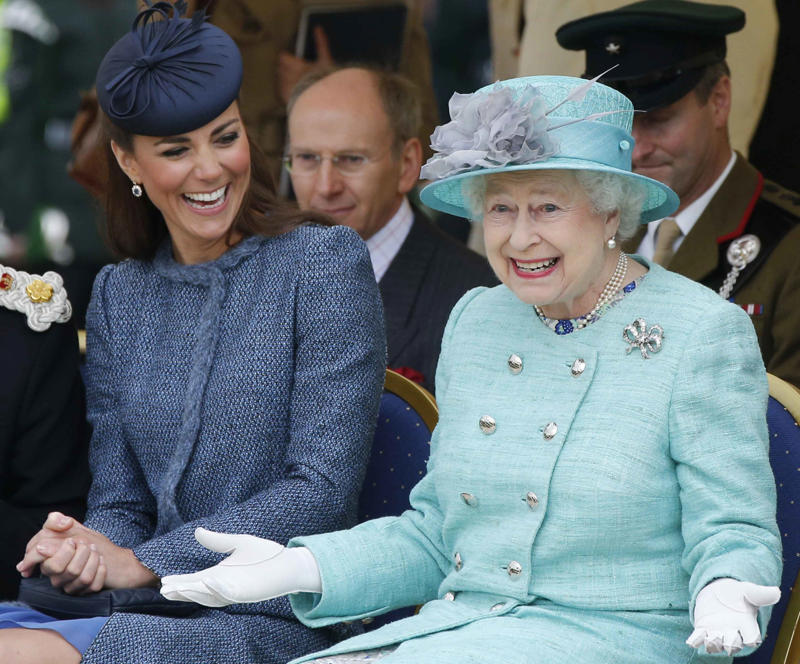 Birthday Young mother, Coronation, Impressing the kiwis, Dog's life, Birthday, International, Garden party, Easter service, Trooping the Colour, RAF Marham