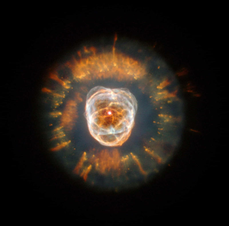 Eagle Nebula, Skull Nebula, Stingray Nebula, NGC-2022, Helix Nebula, Ring Nebula, Cat's Eye Nebula, Clown Faced Nebula, Owl Nebula, Lemon Slice Nebula, Spaghetti Nebula, Jellyfish Nebula, Turquoise Orb Nebula, Horsehead Nebula, Carina Nebula, Veil Nebula