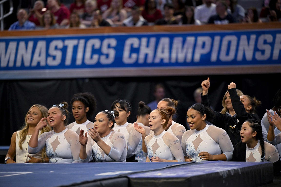 Breathtaking photos capture the raw emotion of 2025 NCAA women's gymnastics championships