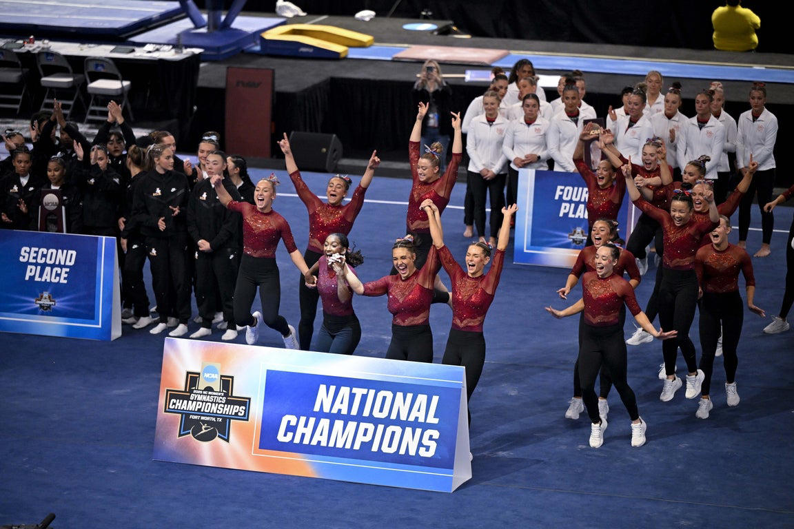 Breathtaking photos capture the raw emotion of 2025 NCAA women's gymnastics championships