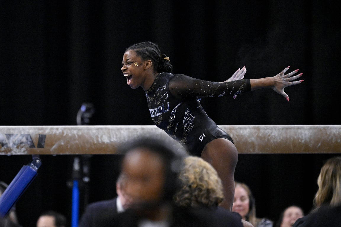 Breathtaking photos capture the raw emotion of 2025 NCAA women's gymnastics championships