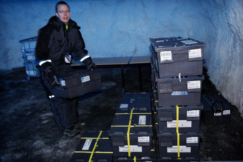 Deep in the mountain What is the Svalbard Global Seed Vault?, What is germplasm?, The state of agriculture today, Why is crop diversity important?, The best environment for seed preservation, Who runs the Vault?, Who participates?, Deep in the mountain, How exactly are the seeds preserved?, Who can access the Vault?, The Nordic Gene Bank, The Plant Treaty, 'Perpetual Repercussion', The 2016 water intrusion scare