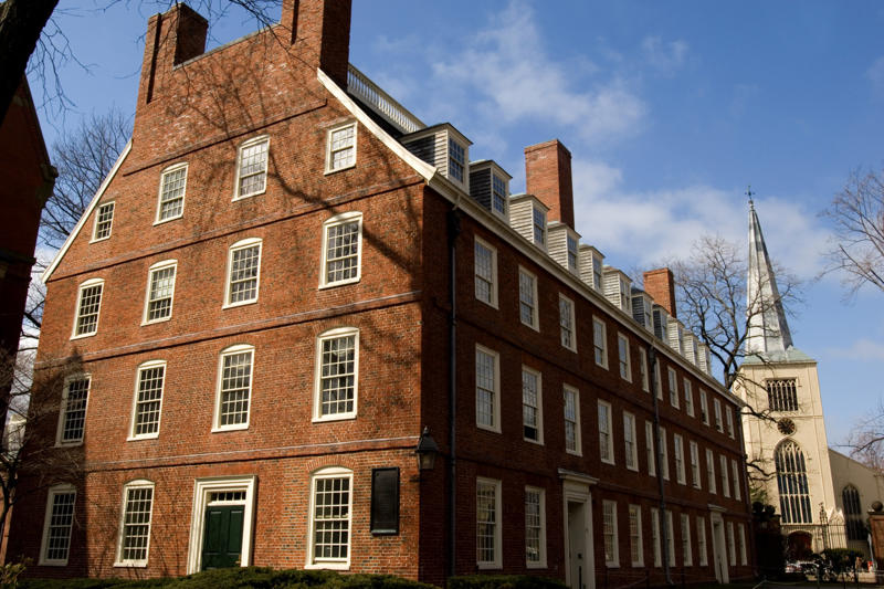 Massachusetts Hall Where is Harvard located?, John Harvard (1607–1638), Harvard College, Harvard Yard, Cambridge and the Continental Army, Harvard alumni and the Declaration of Independence, Murder at Harvard, Richard Theodore Greener (1844–1922), Theodore William Richards (1868–1928), Walter Gropius (1883–1969), Harvard in the 1970s, Mikhail Gorbachev speaks at Harvard, Harvard Radcliffe Institute, Massachusetts Hall, Widener Library, Dunster House, Harvard's first Black president, Responses to antisemitism, Accusations of antisemitism
