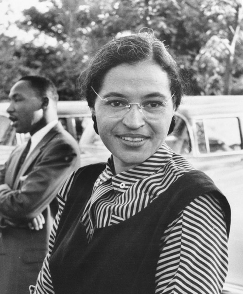 Ketanji Brown Jackson (1970–), Madeleine Albright (1937-2022), Anne Frank (1929–1945), Anita Garibaldi (1821–1849), Benazir Bhutto (1953–2007), Gertrude Ederle (1905–2003), Hedy Lamarr (1914–2000), Joan of Arc (1412–1431), Margaret Thatcher (1925–2013), Marie Curie (1867–1934), Mata Hari (1876–1917), Isabel, Princess Imperial of Brazil (1846–1921), Boadicea (?–c. 60 or 61 CE), Florence Nightingale (1820–1910), Josephine Baker (1906–1975), Clara Barton (1821–1912), Marilyn Monroe (1926–1962), Rosa Parks (1913–2005), Mary Shelley (1797–1851), Emmeline Pankhurst (1858–1928), Bessie Coleman (1892–1926), Eleanor Roosevelt (1884–1962), Ella Fitzgerald (1917–1996), Indira Ghandi (1917–1984), Audrey Hepburn (1929–1993), Coretta Scott King (1927–2006), Helen Keller (1880–1968), Virginia Woolf (1882–1941), Anna Freud (1895–1982), Hattie McDaniel (1895–1952), Catherine the Great (1729–1796), Jane Addams (1860–1935), Shirley Temple (1928–2014), Dorothea Lange (1895–1965), Jane Austen (1775–1817), Queen Victoria (1819–1901), Billie Holiday (1915–1959), Emily Dickinson (1830–1886), Coco Chanel (1883–1971), Babe Didrikson Zaharias (1911–1956), Betty Friedan (1921–2006), Wangari Maathai (1940–2011), Elizabeth I (1533–1603), Wilma Rudolph (1940–1994), Katharine Hepburn (1907–2003), Estée Lauder (1908–2004), Harriet Beecher Stowe (1811–1896), Madam C. J. Walker (1867–1919), Aretha Franklin (1942–2018)