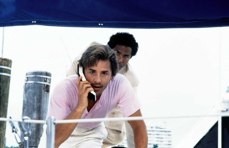 'Miami Vice' (1984–1989) 'Risky Business' (1983), 'Flashdance' (1983), 'Clueless' (1995), 'Almost Famous' (2000), 'Bonnie and Clyde' (1967), 'Breakfast at Tiffany's' (1961), 'Miami Vice' (1984–1989), 'Fast Times at Ridgemont High' (1982), 'Urban Cowboy' (1980), 'SATC' (1998–2004), 'Annie Hall' (1977), 'It Happened One Night' (1934)