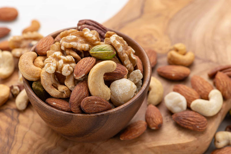 Myth: nuts are fattening Myth: small meals are the way to go, Myth: ab exercises are all you need, Myth: drinking green tea melts fat, Myth: gluten-free options help blast belly fat, Myth: seed oils are always healthy, Myth: belly fat protects your bones, Myth: eight hours of sleep helps with weight loss, Myth: caffeine boosts weight loss, Myth: avoiding fatty foods will shrink your belly fat, Myth: belly fat doesn't matter if your BMI is normal, Myth: cinnamon burns calories, Myth: the time you eat can make a big difference, Myth: nuts are fattening, Myth: lemon water melts fat