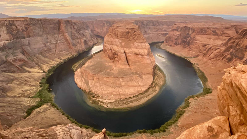 Colorado River, USA Darvaza gas crater, Turkmenistan, Villarrica, Chile, Karijini National Park, Australia, El Caminito Del Rey, Spain, Mount Everest, Nepal, Devil's Pool, Victoria Falls, Zambia and Zimbabwe, Cliffs of Moher, Ireland, Mont Blanc, France and Italy, Colorado River, USA, Trolltunga, Norway, North Yungas Road, Bolivia, Yucatán Cenotes, Mexico, Yellowstone National Park, USA, Annapurna I, Nepal, Trift Bridge, Switzerland
