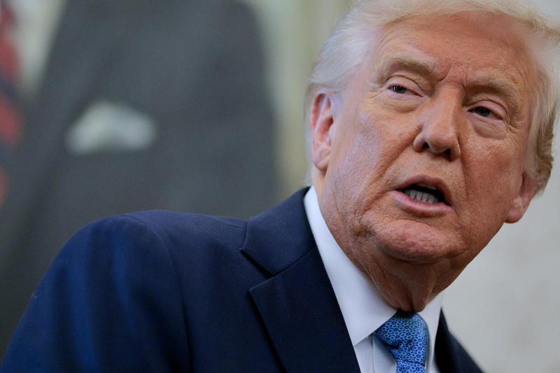 April 22 - Trump refuses to grant migrants a trial May 22 - Pentagon accepts Boeing jet from Qatar for Trump, May 22 - "Big, beautiful bill" passed by House, May 21 - Announces “Golden Dome” missile defence project, May 20 - Has "excellent" call with Putin on Ukraine war, May 19 - Reacts to Biden's cancer diagnosis, May 16 - New tariff rates on the way, May 15 - Trump says US is close to nuclear deal with Iran, May 14 - Brokers B deal between Qatar Airways and Boeing, May 13 - Expedites refugee applications for white South Africans, May 13 - Donald Trump seeks 1 trillion in investments in Saudi Arabia, May 12 - Preparing to make Qatari luxury plane new Air Force One, May 12 - Trump promises historic drug price cuts, May 9 - Names Jeanine Pirro interim US attorney for DC, May 8 - Will decide on “Persian Gulf” name during Middle East visit, May 7 - Supreme Court allows ban on trans people in the military, May 6 - Hosts .5 million-per-plate dinner in Virginia, May 6 - Trump Administration Offers ,000 to Undocumented Immigrants for Voluntary Departure, May 6 - Trump and Carney meet at the White House, May 6 - Lawsuits against the Trump administration for mass layoffs at HHS, May 5 - Trump plans to reopen Alcatraz, May 5 - Trump uncertain about constitutional right to "due process", May 4 - Trump Denies Seeking Unconstitutional Third Term Despite "Trump 2028" Merchandise, Trump Stirs Controversy with AI-Generated Pope Image During Vatican Mourning Period, May 2 - Plans to revoke Harvard’s tax-exempt status, May 1 - Reassigns national security adviser Mike Waltz, April 30 - Blames Biden for shrinking US economy, April 29 - Lowest 100-day approval rating in 80 years, April 28 - Trump suggests Canadians should vote for him in election, April 25 – Trump signs executive order to step up global deep-sea mining, April 23 – Trump softens stance on China and Powell, April 22 - Trump refuses to grant migrants a trial, April 21 - Stands behind Hegseth as defense secretary, April 19 – Trump’s approval rating on economy drops to all-time low, April 17 - Criticizes Federal Reserve Chair, April 16 - Plans to overhaul the Endangered Species Act, April 15 - Trump suggests deporting US criminals to El Salvador, April 14 - Called “fully fit” by White House physician, April 9 - Pauses tariffs on everyone but China for 90 days, April 9 - Urges Americans to “BE COOL!”, April 8 - Prepared to add new tariffs on China, April 7 - Wins ruling on rapid deportations, April 7 - Hosts World Series champion Dodgers at White House, April 2 - Announces widespread reciprocal tariffs, April 1 - Administration sued by state AGs over health funding cuts, March 27 - Trump pulls Stefanik's nomination for U.N. ambassador, March 26 - Imposing tariffs on all automobiles made outside the US, March 25 - Calls group chat security leak a “glitch”, March 24 - Dismisses existing portrait of himself, praises unseen Russian picture, March 20 - Signs order to dismantle Department of Education, March 15 - Signs bill to fund government through September, March 11 - Supports Elon Musk and Tesla, March 11 - Escalates trade war with Canada, March 9 - Won’t rule out recession, March 7 - Holds crypto summit, Bitcoin price tumbles, March 4 - Gives speech to Congress, March 4 - Officially puts tariffs into effect, March 3 - Freezes military aid to Ukraine, March 2 - Announces crypto reserve, February 28 - Has tense meeting with Zelenskyy at White House, February 26 - Posts AI-generated video on Gaza transformation, February 24 - Says tariffs on Canada and Mexico will go forward, February 21 - Fires senior military leadership, February 15 - Channels Napoleon, February 12 - Speaks with Putin about ending war in Ukraine, February 10 - Imposes 25 per cent tariffs on steel and aluminum imports, February 7 - Meets with Japanese prime minister, February 5 - Bans transgender women from female sports, February 4 - States that the US will “take over” Gaza Strip, February 3 - Delays tariffs targeting Canada and Mexico, January 23 - Lays out economic vision to WEF, January 20 - Suspends sale of TikTok for 75 days, January 20 - Pardons 1,500 people involved in Jan. 6 Capitol riots, January 20 - Plans 25% tariffs for Canada and Mexico on Feb. 1, January 20 - Marco Rubio confirmed as secretary of state, January 20 - Signs first executive orders, January 20 - Sworn in as 47th president of the United States, January 19 - Pledges to release classified Kennedy and MLK records, January 18 - Launches own cryptocurrency, January 14 - Plans to create “External Revenue Service”, January 10: Planning 100-plus executive orders on day one, January 10: Receives no punishment for felony hush money conviction, January 8: Plans to designate Mexican cartels as terror organizations, January 5: Meets Italian prime minister Giorgia Meloni, December 26 - Told Wayne Gretzky to run for Canadian Prime Minister, December 25 - Tells death row prisoners to “go to hell”, December 23 - Once again looking to buy Greenland, December 22 - Threatens to regain control of Panama Canal, December 22 - Rejects claims that Elon Musk is pulling his strings, December 16 - Will not have NY hush money case dismissed, December 14 - Gets M in ABC defamation case, December 13 - Vows to end daylight saving time, December 11 - Invites Xi Jinping to attend his inauguration, December 9 - Lays out agenda in television interview, December 5 - Selects David Sacks to oversee AI and crypto, December 4 - Names Peter Navarro as top trade advisor, December 3 - Jokes about making Canada the “51st state”, December 2 - Demands release of Israeli hostages in Gaza, December 2 - Plans to travel to Paris, November 21 - Matt Gaetz withdraws from AG consideration, November 20 - Chooses Linda McMahon to be education secretary, November 19 - Picks Dr. Oz to run Medicare and Medicaid, November 16 - Attends UFC 309, November 14 - Plans to use recess appointments, November 13 - Nominates Marco Rubio as secretary of state, November 13 - Nominates Pete Hegseth as secretary of defense, November 13 - Nominates Matt Gaetz as attorney general, November 13 - Nominates Tulsi Gabbard as director of national intelligence, November 12 - Nominates Kristi Noem as his Homeland Security secretary