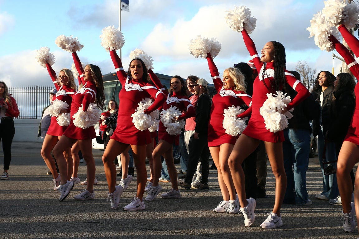 Fantastic cheerleader photos from the 2024 college football season