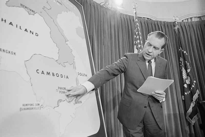 Richard Nixon (1913–1994) James K. Polk (1795–1849), Abraham Lincoln (1809–1865), William McKinley (1843–1901), Franklin D. Roosevelt (1882–1945), Harry S. Truman (1884–1972), Dwight D. Eisenhower (1890–1969), John F. Kennedy (1917–1963), Lyndon B. Johnson (1908–1973), Richard Nixon (1913–1994), Ronald Reagan (1911–2004), George H.W. Bush (1924–2018), Bill Clinton (1946-), George W. Bush (1946-), Barack Obama (1961-), Donald Trump (1946-)