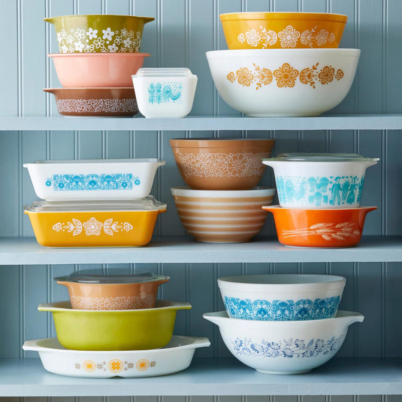 American Pine Hutches , Worn Pyrex, Ornate Wooden Furniture, Silver-Plated Decoratives , Mass-Produced Art & Reproductions, Porcelain Dinnerware, Depression Glass