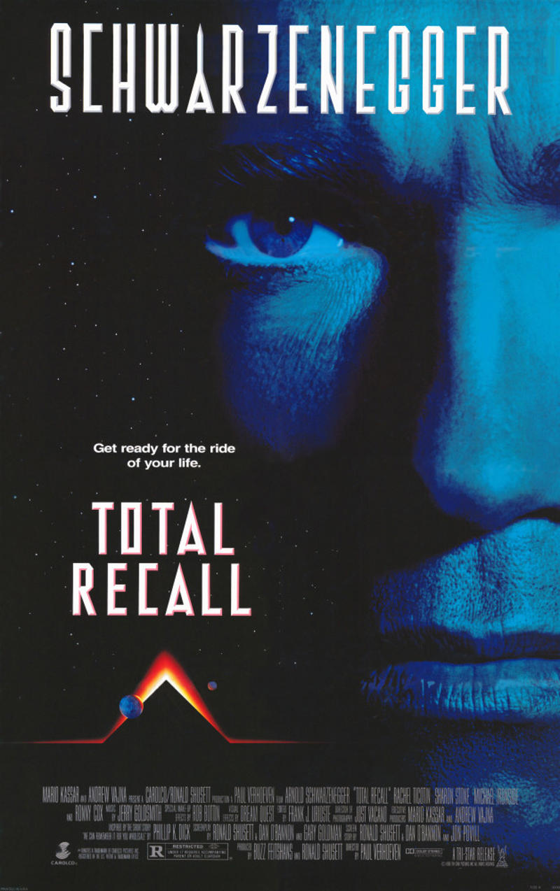 'Total Recall' (1990): 'Star Trek' (2009), 'Galaxy Quest' (1999), 'Spaceballs' (1987), 'Armageddon' (1998), 'The Hitchhiker’s Guide to the Galaxy' (2005), 'Independence Day' (1996), 'Muppets From Space' (1999), 'The Martian' (2015), 'Apollo 13' (1995), 'Gattaca' (1997), 'Solaris' (1972), 'Moon' (2009), 'Gravity' (2013), 'Barbarella' (1968), 'Total Recall' (1990):