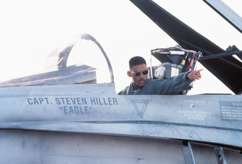 'Independence Day' (1996) 'Star Trek' (2009), 'Galaxy Quest' (1999), 'Spaceballs' (1987), 'Armageddon' (1998), 'The Hitchhiker’s Guide to the Galaxy' (2005), 'Independence Day' (1996), 'Muppets From Space' (1999), 'The Martian' (2015), 'Apollo 13' (1995), 'Gattaca' (1997), 'Solaris' (1972), 'Moon' (2009), 'Gravity' (2013), 'Barbarella' (1968), 'Total Recall' (1990):
