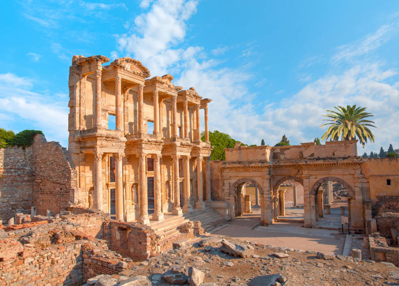 Ephesus, Turkey Thebes, Egypt, Ephesus, Turkey, Hampi, India, Pompeii, Italy, Chichen Itza, Mexico, Herculaneum, Italy, Ollantaytambo, Peru, Abu Simbel, Egypt, Jerash, Jordan, Aksum, Ethiopia, Varanasi, India, Mohenjo Daro, Pakistan, Petra, Jordan, Leptis Magna, Libya