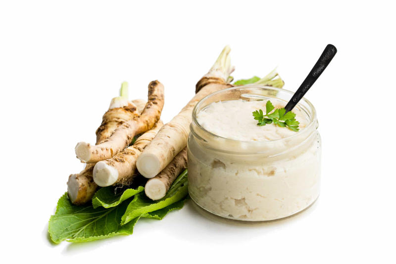 Horseradish Cruciferous vegetables, Whole wheat bread, Dairy products, Carbonated drinks, Polyols (sugar alcohols), Too much protein, Canned tuna, Horseradish