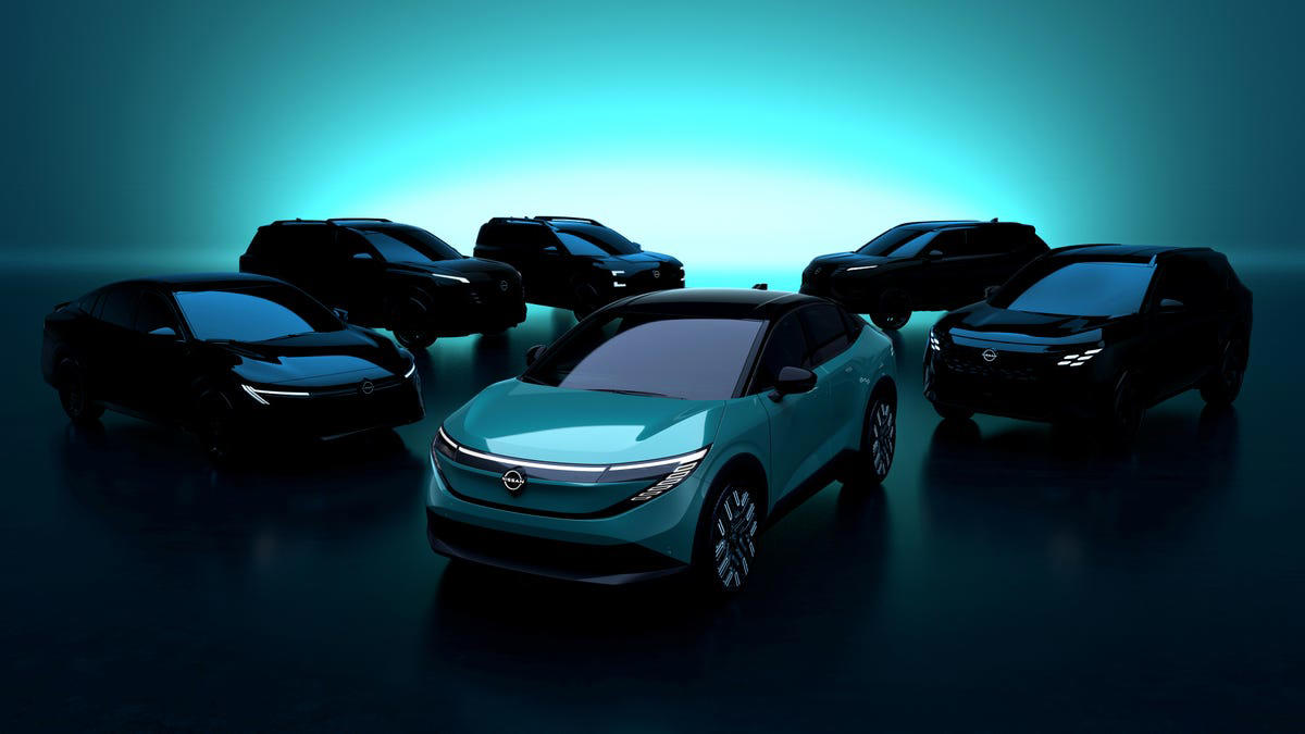 US Nissan Range Teaser.jpg Infiniti QXe (Expected: 2028), Mercedes-AMG EV SUV (Expected: 2026), Mitsubishi Subcompact EV SUV (Expected: Summer 2026), Nissan Xterra EV (Expected: 2028), Polestar 7 (Expected: 2027), Toyota bZ Woodland (Expected: Early 2026)
