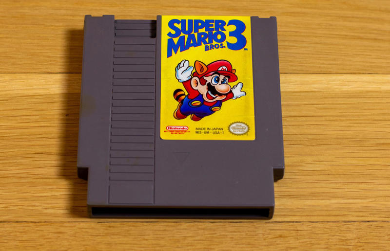 Super Mario Bros. 3 (Nintendo) for NES, 1990: up to $184,000 (£138k) The most sought-after and valuable vintage and recent titles, Shepherd's Crossing 2 (Graffiti Entertainment) for Nintendo DS, 2010: up to 0 (£278), Haunting Ground (Capcom) for Sony PlayStation 2, 2005: up to 5 (£280), Cubivore: Survival of the Fittest (Atlus) for Nintendo Gamecube, 2002: 0 (£375), Steel Battalion (Capcom) for Microsoft Xbox, 2002: 8 (£555), Bounty Bob Strikes Back! (Big Five Software) for Atari 5200, 1984: up to 0 (£675), Ninja Five-O (Konami) for Nintendo Game Boy Advance, 2003: up to ,000 (£750), Fortnite (Epic Games) for Sony PlayStation 4, 2017: up to ,000 (£750), Pokémon Box: Ruby and Sapphire (Nintendo) for Nintendo Gamecube, 2004: up to ,300 (£975), Amazing Tater (Atlus) for Nintendo Game Boy, 1992: up to ,300 (£1.7k), Shantae (Capcom) for Nintendo Game Boy Color, 2002: up to ,300 (£1.7k), Little Samson (Taito Corporation) for NES, 1992: up to ,000 (£3.8k), Neo Turf Masters (SNK) for Neo Geo AES, 1996: up to ,000 (£7.5k), Tetris (Sega) for Sega Mega Drive, 1989: up to ,000 (£18.8k), Air Raid (Men-A-Vision) for Atari 2600, 1982: up to ,500 (£36k), Stadium Events (Bandai) for NES, 1987: up to ,000 (£35.3k), Mike Tyson’s Punch-Out!! (Nintendo) for NES, 1987: up to ,000 (£46.5k), Tetris (Nintendo) for Game Boy, 1990: up to ,000 (£69k), Pokémon Red (Nintendo) for Game Boy, 1998: up to 3,500 (£77.7k), Nintendo World Championship Gold (Nintendo) for NES, 1990: up to 0,000 (£127k), Final Fantasy VII (Sony) for Playstation 1, 1997: up to 0,000 (£127k), Contra (Konami) for NES, 1988: up to 7,000 (£133k), Super Mario Bros. 3 (Nintendo) for NES, 1990: up to 4,000 (£138k), The Legend of Zelda (Nintendo) for NES, 1986: up to million (£750k), Super Mario 64 (Nintendo) for NES, 1996: up to .8 million (£1.4m)