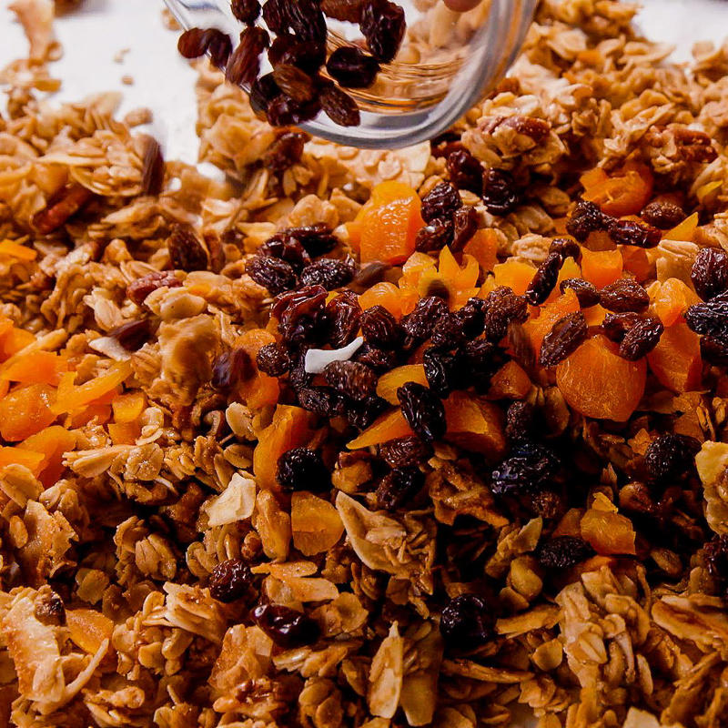 How To Make Homemade Granola, Granola Variations, What To Serve With Granola, Recipe Tips, Ingredients, Directions
