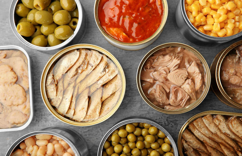 35. Canned food is less nutritious 37. Strawberries are berries, 36. The five-second rule is a thing, 35. Canned food is less nutritious, 34. Spinach is the ultimate iron powerhouse, 33. Your 'five a day' is based on hard science, 32. Broccoli contains more protein than steak, 31. Keeping the pit in an avocado will prevent it from browning, 30. If a soup is too salty, you should add a peeled raw potato, 29. Subway uses fake chicken and tuna, 28. Beaver secretions are used in all artificial vanilla products, 27. The longer you marinate meat, the better, 26. American cheese was invented in the USA, 25. You shouldn't cook tomatoes in a cast-iron pan, 24. You should always sift your flour for baking, 23. Turkey makes you sleepy, 22. Fast food fries are vegan, 21. Drinking milk prevents bone fractures, 20. You shouldn’t cook with extra-virgin olive oil, 19. You shouldn’t crowd mushrooms in a pan, 18. You shouldn't wash mushrooms, 17. Oranges are the fruit with the most vitamin C, 16. Raw vegetables are healthier than cooked vegetables, 15. KFC uses genetically engineered chickens, 14. The seeds are the spiciest part of a chilli pepper, 13. Eating celery burns more calories than you gain, 12. You should wait half an hour after eating before swimming, 11. If you swallow gum, it'll stay in your stomach for seven years, 10. You should wash your chicken, 9. McDonald’s food never spoils, 8. Searing meat keeps the juices in, 7. MSG is bad for you, 6. Eating carrots improves your eyesight, 5. Sharp knives are more likely to cause an injury, 4. You should drink eight glasses of water a day, 3. Chocolate gives you spots, 2. Adding oil to pasta water prevents it from sticking