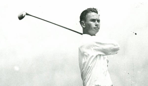 Jim Barnes, Tommy Armour, Walter Hagen, Byron Nelson, Sam Snead, Arnold Palmer, Lee Trevino, Raymond Floyd, Tom Watson, Phil Mickelson, Jordan Spieth