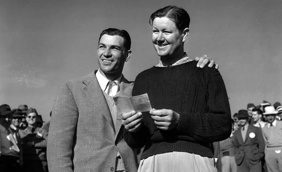 Jim Barnes, Tommy Armour, Walter Hagen, Byron Nelson, Sam Snead, Arnold Palmer, Lee Trevino, Raymond Floyd, Tom Watson, Phil Mickelson, Jordan Spieth